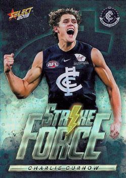 2019 Select Footy Stars - Strike Force #SF8 Charlie Curnow Front